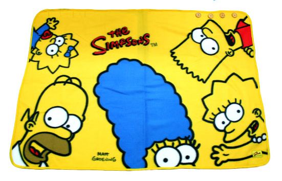 Simpsons Mini Blanket